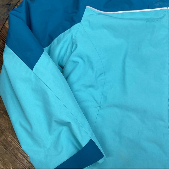 Lands End Jacket Mens Large Squall Quilted Waterproof Full Zip Rain Coat - Picture 5 of 11